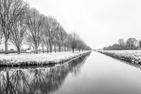 Winter landscape Stock Photos
