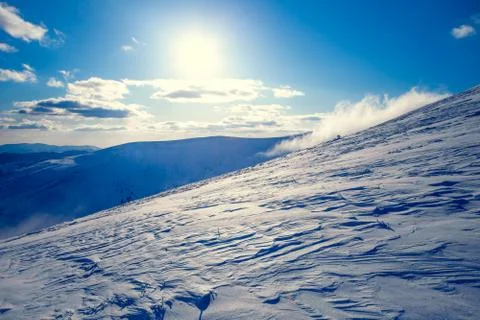 WInter Landscape Stock Photos