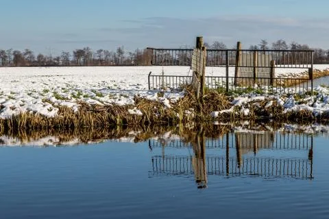 Winter landscape Stock Photos