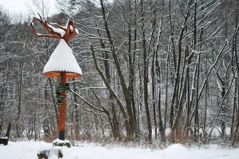 Winter landscape Stock Photos