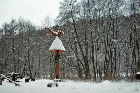 Winter landscape Stock Photos