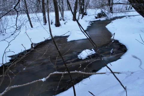 Winter landscape Stock Photos