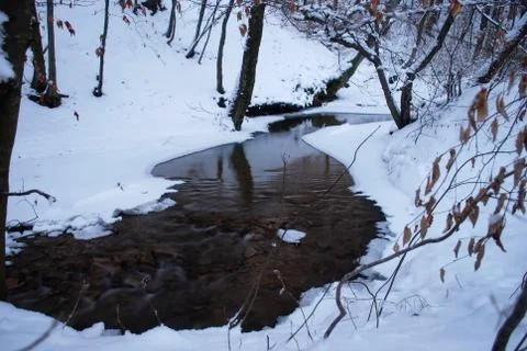 Winter landscape Stock Photos
