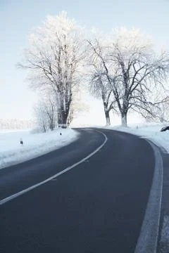 Winter landscape Stock Photos