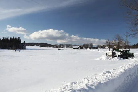 Winter landscape Stock Photos