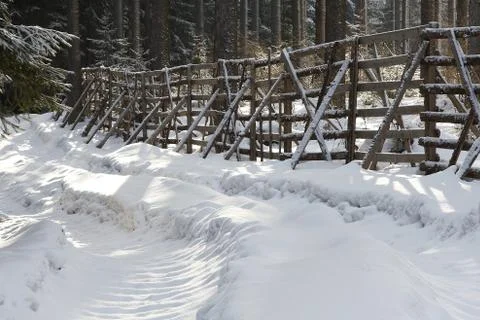 Winter landscape Stock Photos