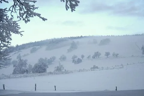 Winter landscape Stock Photos