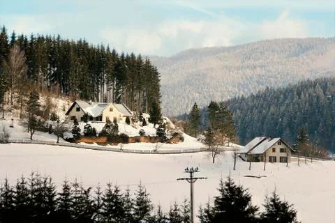 Winter Landscape Stock Photos