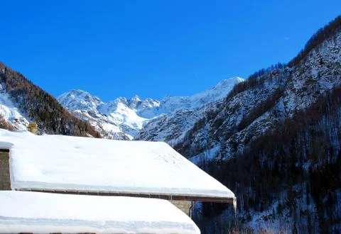 Winter landscape Stock Photos