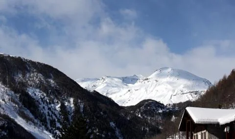 Winter landscape Stock Photos