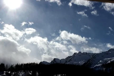 Winter landscape Stock Photos