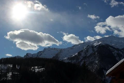 Winter landscape Stock Photos