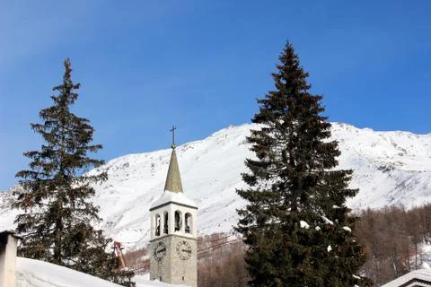 Winter landscape Stock Photos