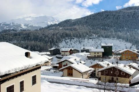 Winter landscape Stock Photos