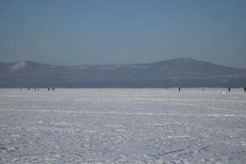 Winter landscape Stock Photos