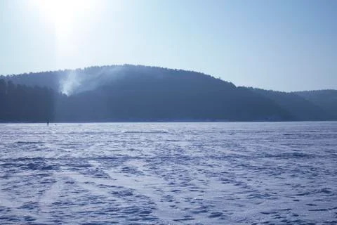 Winter landscape Stock Photos