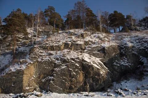 Winter landscape Stock Photos