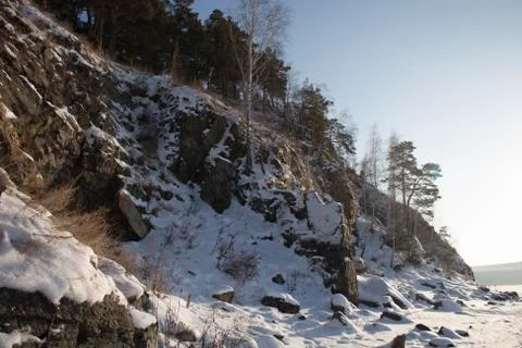 Winter landscape Stock Photos