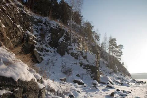 Winter landscape Stock Photos