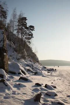 Winter landscape Stock Photos