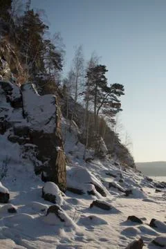 Winter landscape Foto stock