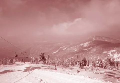 Winter landscape Stock Photos