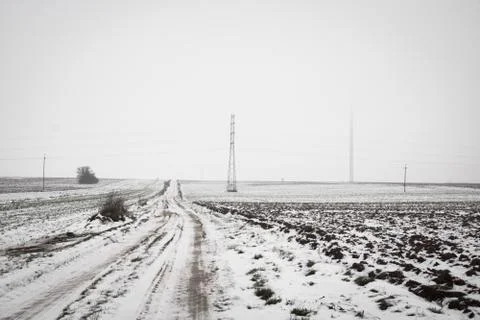 Winter landscape Stock Photos