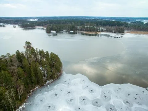 Winter landscape Stock Photos