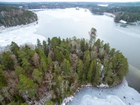Winter landscape Stock Photos