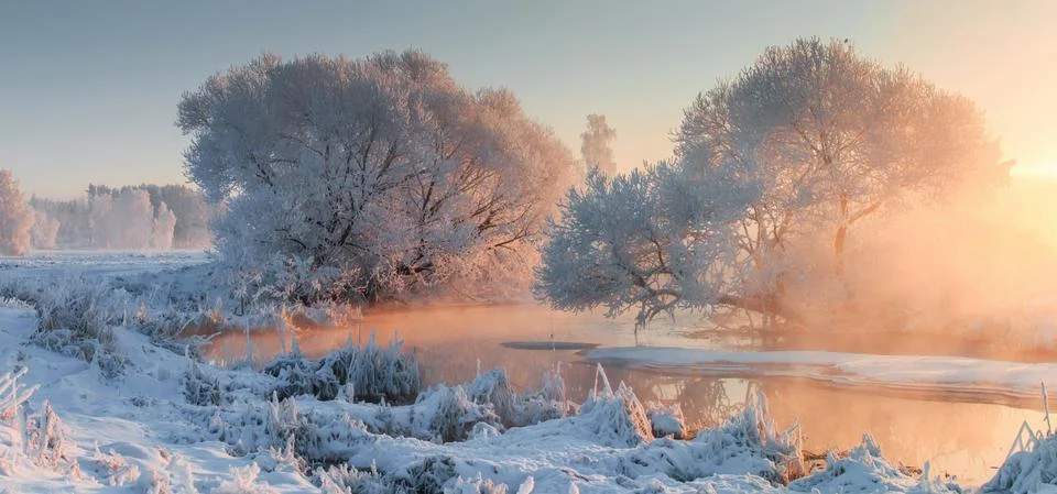 Winter landscape Foto stock