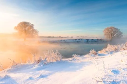 Winter landscape Foto stock