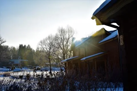 Winter landscape Stock Photos