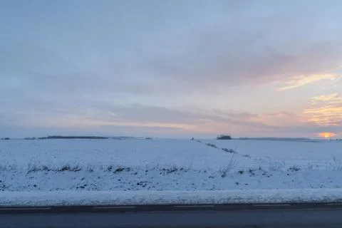 Winter landscape Stock-Fotos