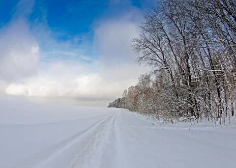 Winter landscape Foto stock