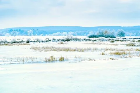 Winter landscape Stock Photos