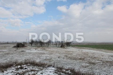 Winter landscape Stock Photos