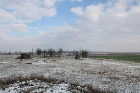 Winter landscape Stock Photos