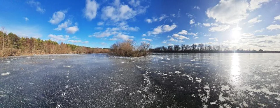Winter landscape Stock Photos