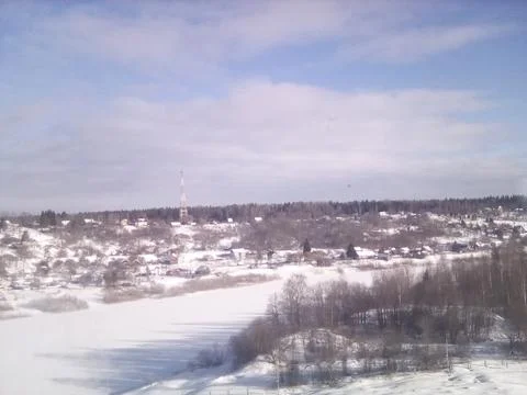 Winter landscape Stock Photos