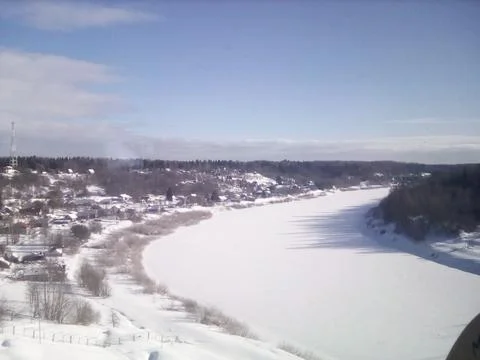 Winter landscape Foto stock