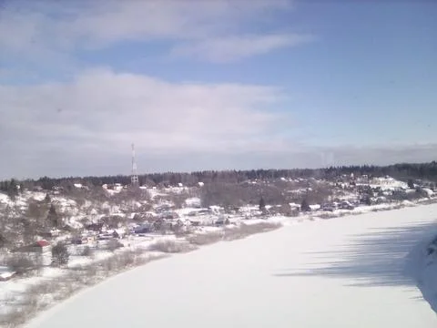 Winter landscape Stock Photos