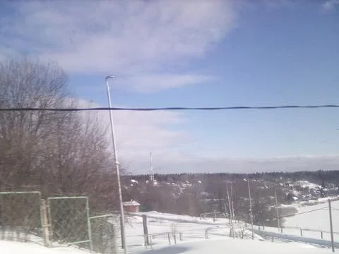 Winter landscape Foto stock