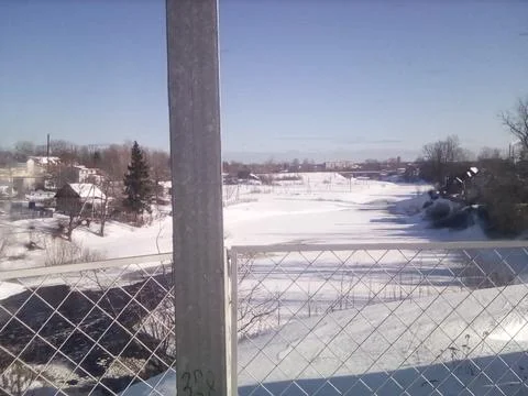 Winter landscape Stock Photos