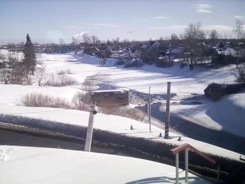 Winter landscape Foto stock