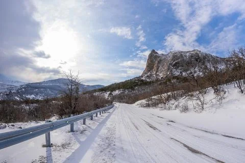 Winter landscape Stock Photos