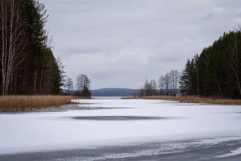 Winter landscape Stock Photos