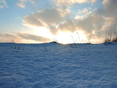 Winter landscape theme. Stock Footage 85047861