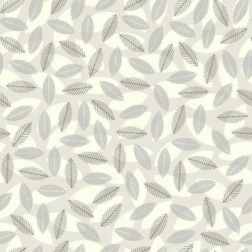 Winter leaves Stock Illustration