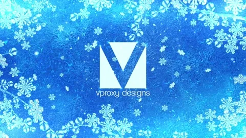 Winter Logo Opener Stock After Effects