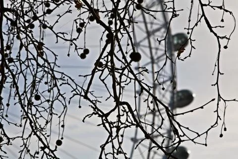Winter in London Stock Photos